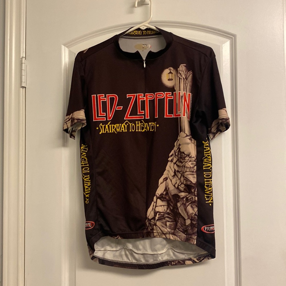 Led Zeppelin Stairway Cycling Jersey Gem
